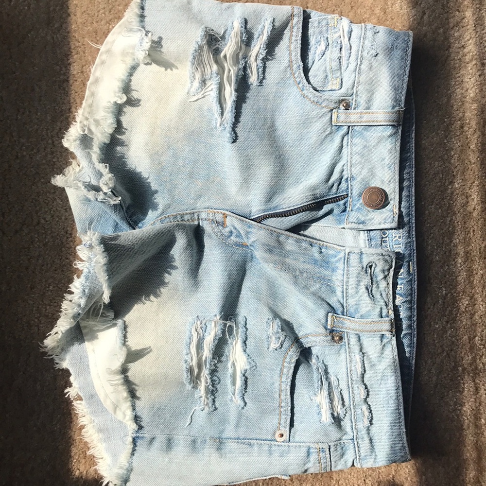 High waisted demon shorts
